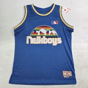 Full Send Classics Nelk Boys Denver Nuggets‎ Logo Style Basketball Jersey Sz M